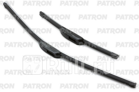 Щетки стеклоочистителя 61см + 34см к-кт плоская hook  только под короткий крюк 9x3 nissan   toyota PATRON PWB330-FS  для Разные, PATRON, PWB330-FS